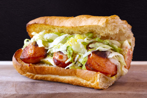 #1 German Sausage Sandwich