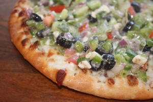 Greek Salad Pizza